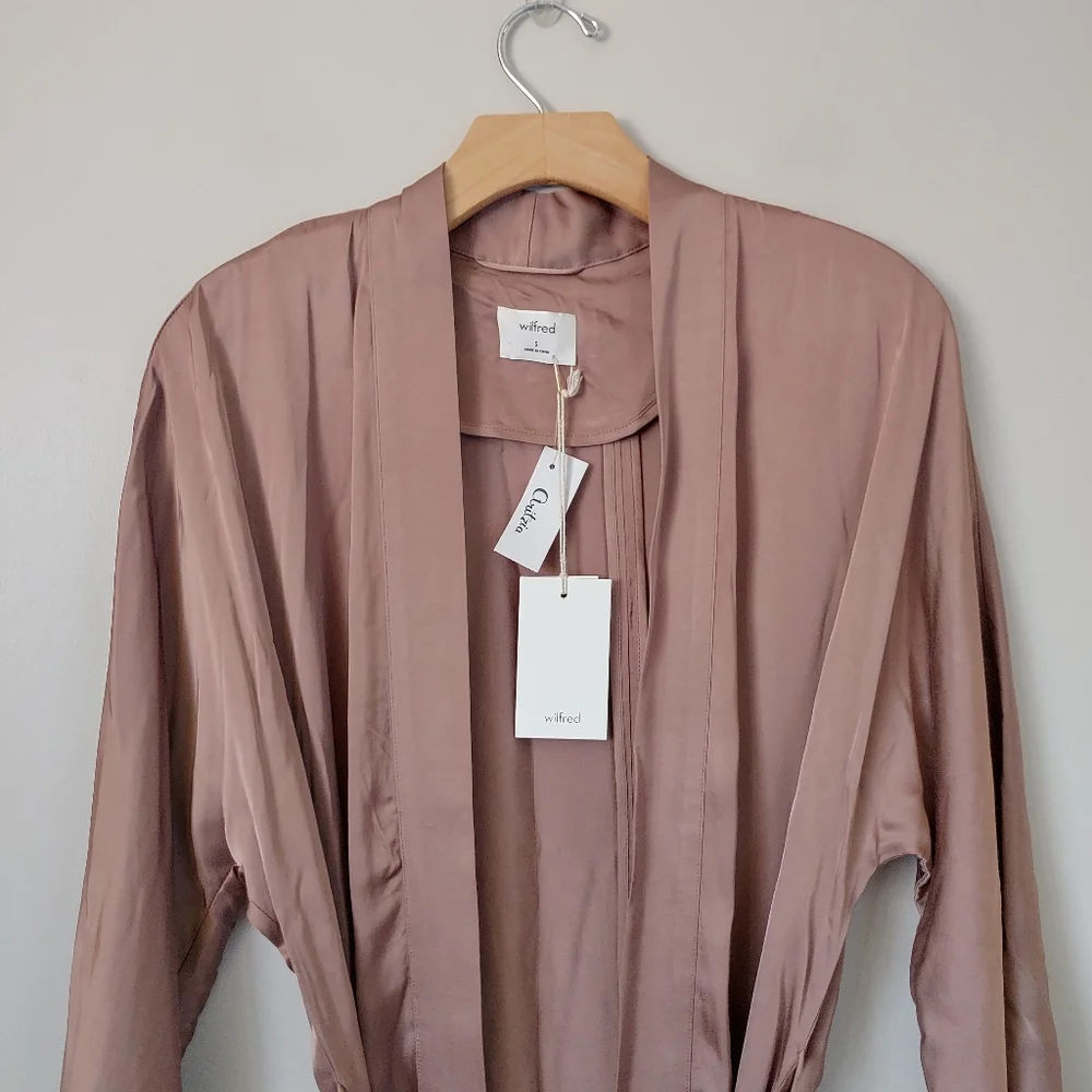 NWT Durante Jacket Robe Size Small Nutmeg - Picture 7 of 16